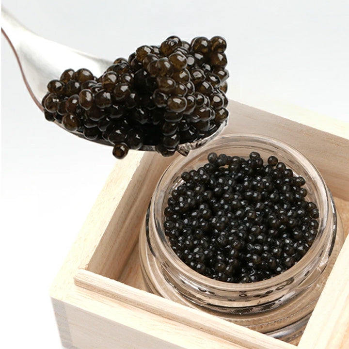 国産キャビア 桐箱入り(10g×6回)