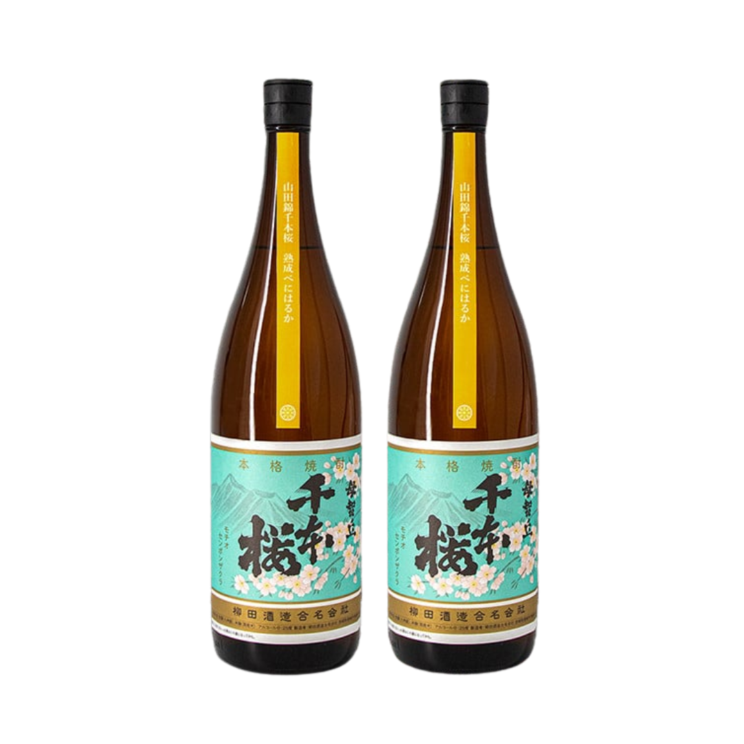 柳田酒造 l 山田錦千本桜 熟成べにはるか 千本桜 1.8L×2本